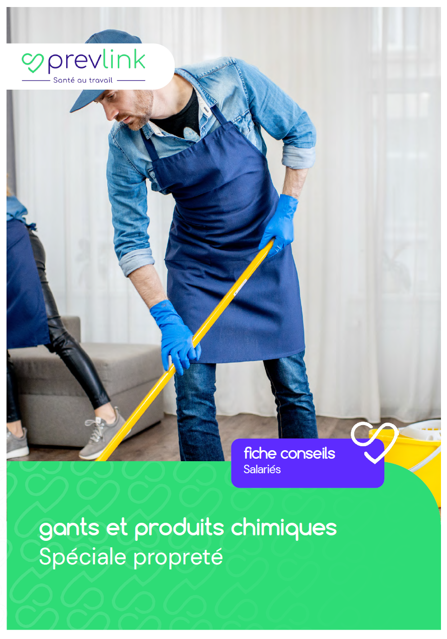 Gants et produits chimiques - spéciale propreté